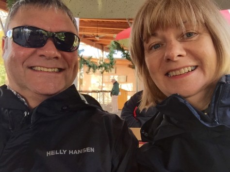 Houston kiddie train with 2 kiddies.