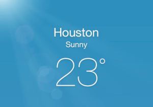 From 23 Degrees C in January......