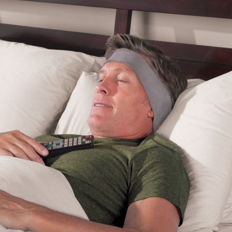 Comfortable TV listening headband...
