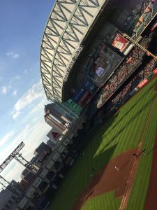 Minute Maid roof off